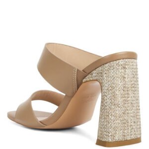 alodia slim block heel sandals