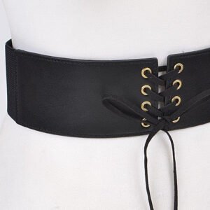 boho lacing elastic fashion belt