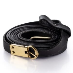 dungeons & dragons double leather belt black