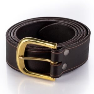 dungeons & dragons leather belt brown