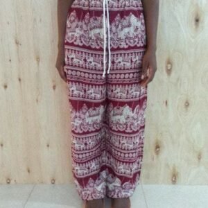 animal print bohemian women trouser, africa pant
