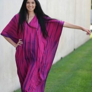 tie dyed kaftan, plus size kaftan dress, african kaftam, indian kaftan